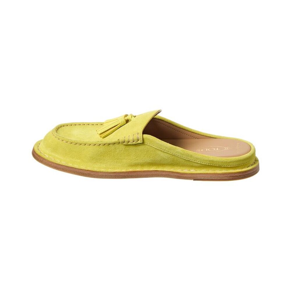 Tods Suede Mule, Brown - Picture 2 of 5